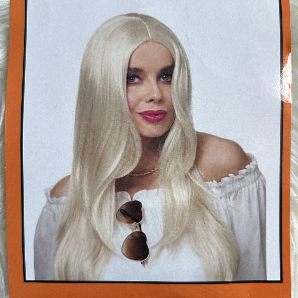 Blonde Halloween Wig